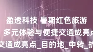 盈透科技 暑期红色旅游热度攀升，多元体验与便捷交通成亮点_目的地_中转_抗战