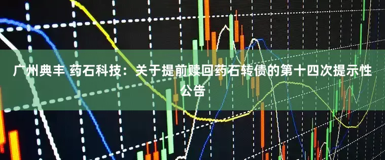 广州典丰 药石科技：关于提前赎回药石转债的第十四次提示性公告